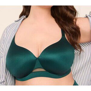 Cacique, Lane Bryant Comfort Bliss Lightly Lined No-Wire Bra, size 46C